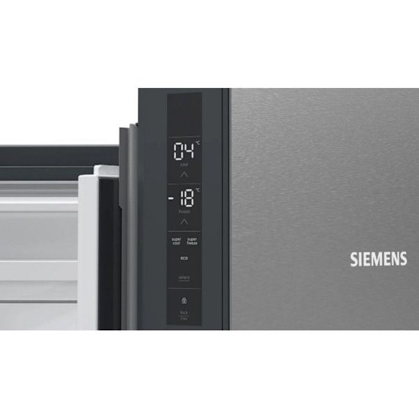 Amerikkalainen jääkaappi - SIEMENS - KF96NVPEA - 605L - Moniavoinen - Pakastinventtiili