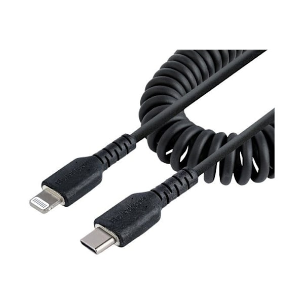 USB-C - Lightning - StarTech.com - 50cm - Musta - MFi-sertifioitu - Nope charge