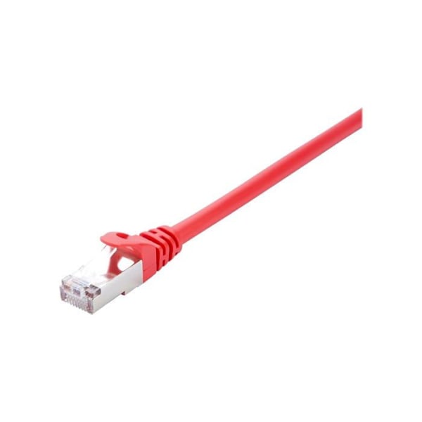 Netværkskabel V7CAT6STP-03M-RED-1E - 3m CAT 6 til modem, router, hub, panel, vægplade, pc