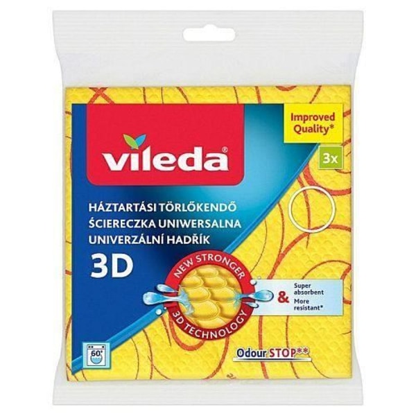 Sieni - Astiapyyhe - Tiskauslakana - Astianpesuharja - Vileda yleispäivystäjä 2 + 1 ioni 144826