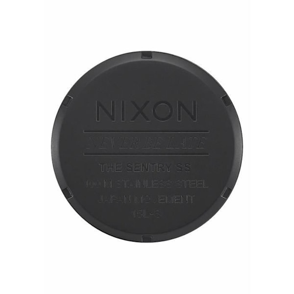 Montre Nixon Sentry SS - mattamustan/kullan - TU