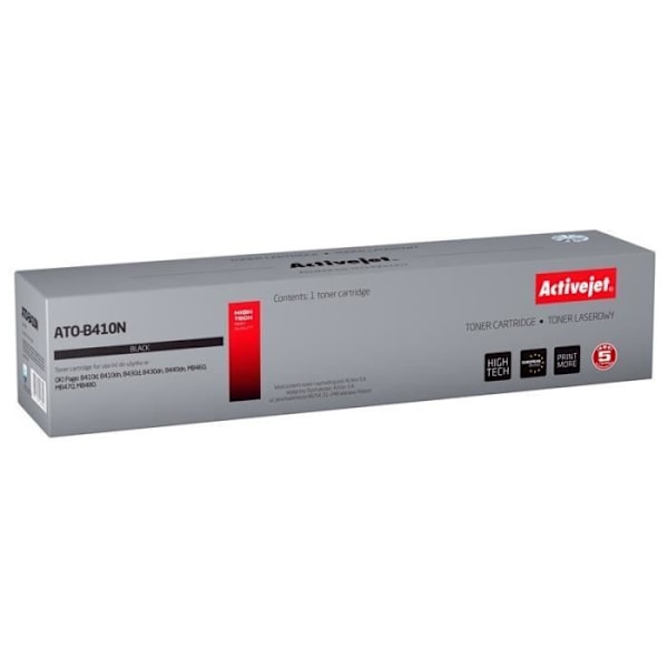 Tonerkasetti - Activejet - ATO-B410N - Yhteensopiva - Musta - 3500 sivua