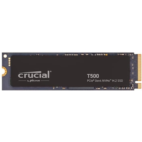 Sisäinen SSD - CRUCIAL - T500 - 1 TB - PCIe Gen4 NVMe - jopa 7200 Mt/s