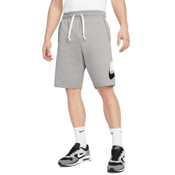 Kort för Herr - Nike - DM6817-029 - Grå - Regular - Återvunnen polyester och ekologisk bomull Grå XL