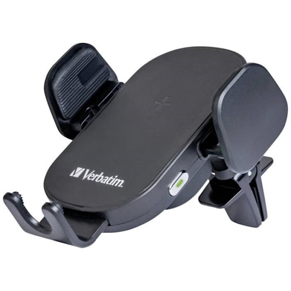 Trådløs oplader - Verbatim - FWC-01 - Hurtig opladning 15W - Kompatibel med Android og iPhone - USB-C Svart