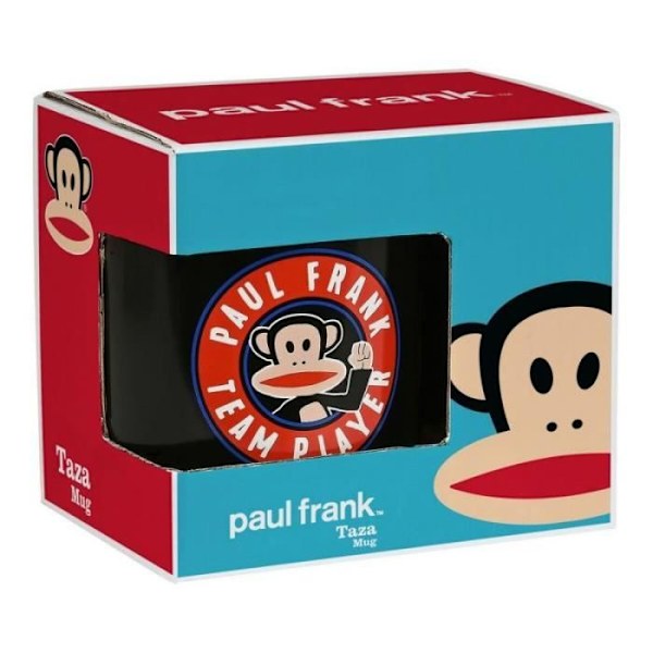 Paul Frank Team player keramisk krus Sort (350 ml)