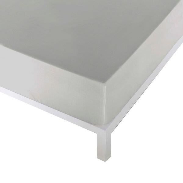 Drap housse Naturals Grå - dimensioner: UK small double seng (120 x 200 cm)