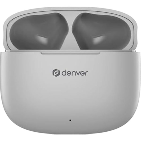 DENVER TWE-48 in-ear kuulokkeet - Langaton Bluetooth - Harmaa - 6 tunnin akunkesto Grå