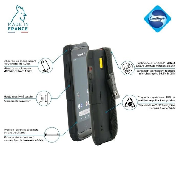 Cover til touchscreen tablet - cover til Mobilis touchscreen tablet - 052053