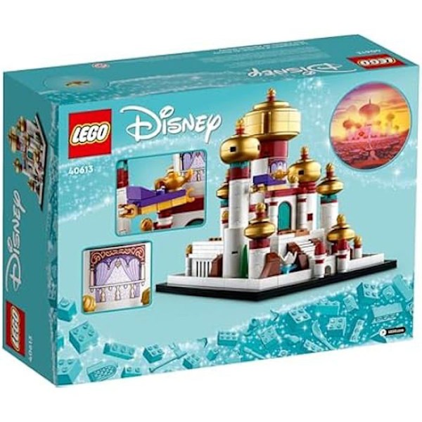 Byggset - LEGO - 40613 - Mini Palats Disney i Agrabah - 60 delar - Från 5 år