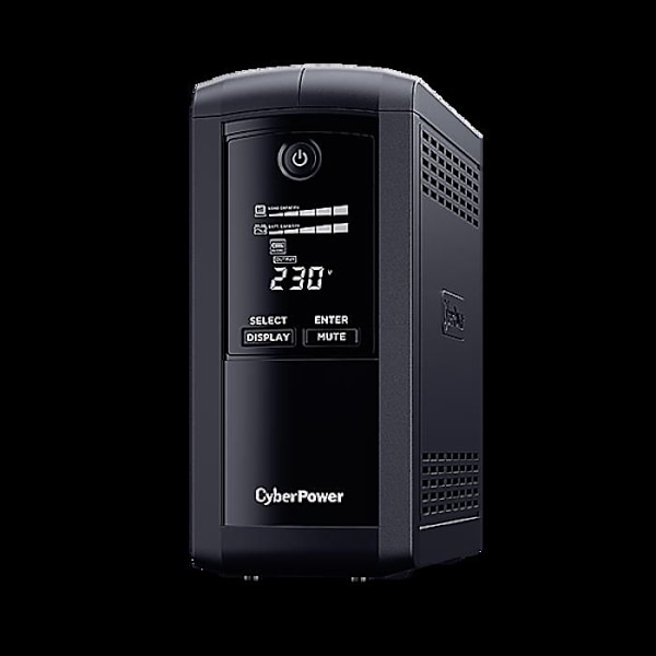 CyberPower VP1000ELCD Uninterruptible Power Supply - 1000 VA 550 W - Line Interaktivitet