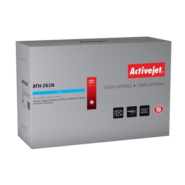 Tonerkasetti - Activejet - ATH-261N - Yhteensopiva - Syano - 11000 sivua