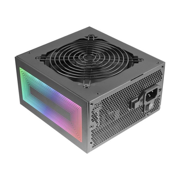 MARSGAMING MPB750S, 750W ATX ARGB strømforsyning, 6 års garanti, 80Plus Bronze 230V EU, 90 % effektivitet, 120 mm blæser