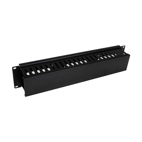 Kabelstyringspanel - STARTECH - CMDUCT2U - 2U - 19" - Sort