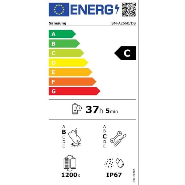 SAMSUNG Galaxy A26 5G älypuhelin 128 Gt Valkoinen Vit