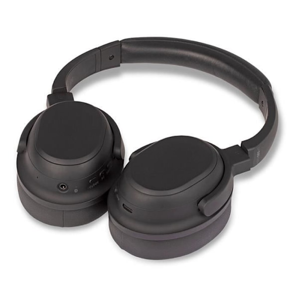 Trådløse Høretelefoner - LINDY - LH500XW+ - Aktiv Støjdæmpning - Bluetooth 5.0 - Circum-Aural