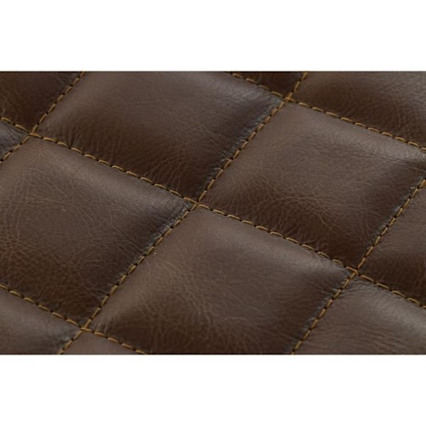 Pall - Läder - Vintage - Vit