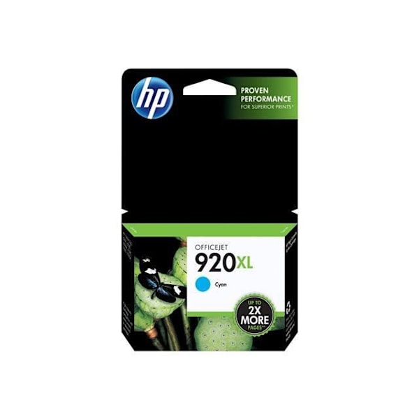 HP 920XL Cyan blækpatron til Officejet - Høj ydelse op til 700 sider