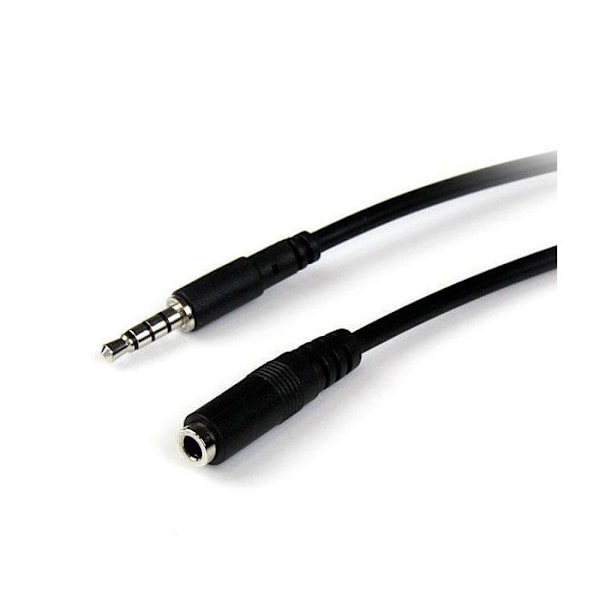 2 m 3,5 mm TRRS förlängningskabel för hörlurar - 2 m 4 positions 3,5 mm TRRS förlängningskabel för hörlurar - M/F - MUHSMF2M