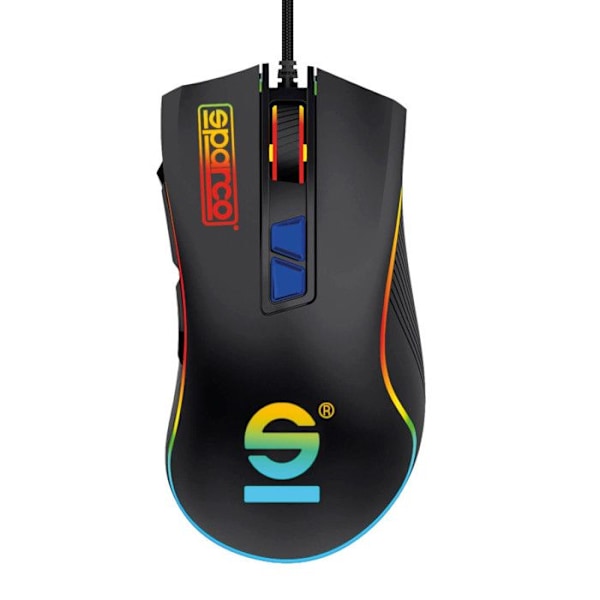 Souris Sparco SPMOUSEPRO Sort