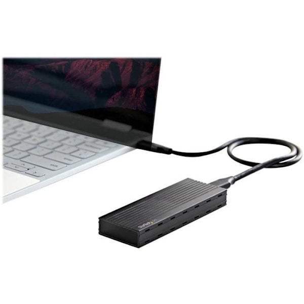 StarTech.com - M2E1BMU31C - USB 3.1 Type C -ulkoinen kiintolevykotelo M.2 NVMe SSD:lle - 10 Gbps - PCIe SSD