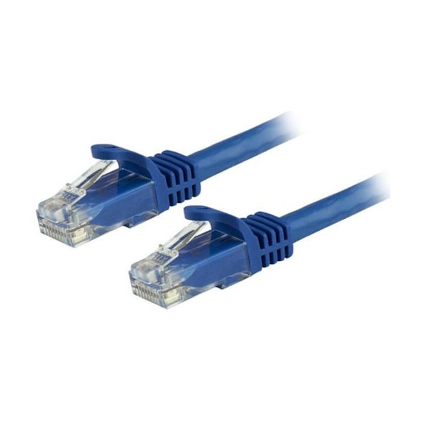 Câble netværk Cat6 Gigabit UTP uden krog på 7m - STARTECH - Blå - Guldbelagte stik