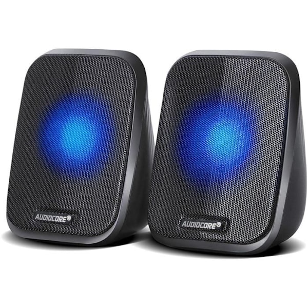 Datorhögtalare 2.0 USB 6W Audiocore AC835 Svart