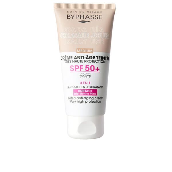Ansiktskräm - Anti-aging - SPF50+ - Färgad - 50 ml