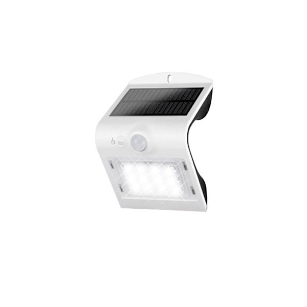 Solar Væglampe med Led Sensor EDM 1,5W 220 Lumen 10x14cm - Hvid