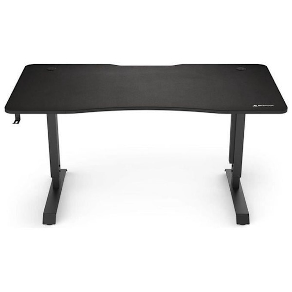 Sharkoon Skiller SGD10 spillebord, legeret stål, sort, bred Sort