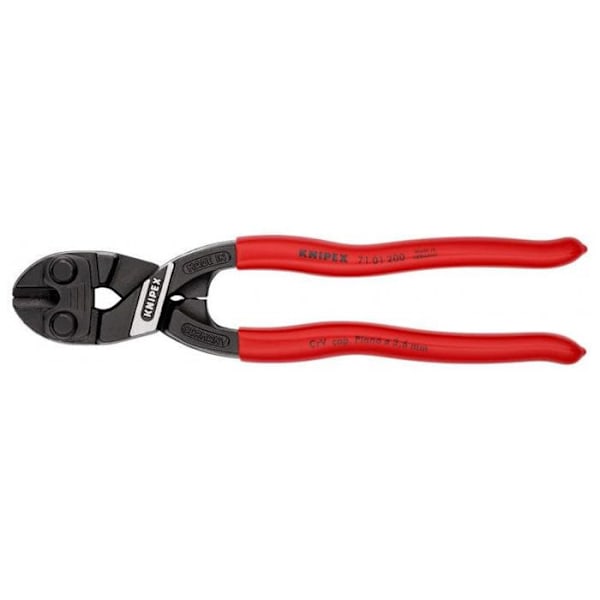 Boltsaks - KNIPEX - 71 01 200 - 200mm - Krom vanadium stål - Sort