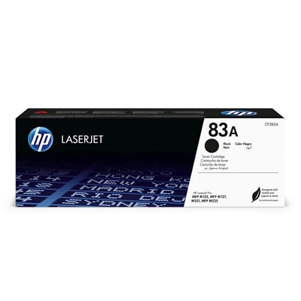 HP 83A alkuperäinen LaserJet musta värikasetti - HP LaserJet Pro MFP M127 ja M125