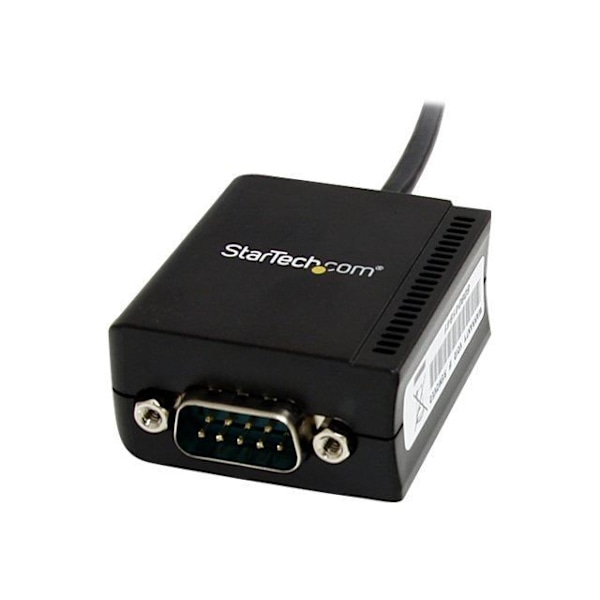 STARTECH FTDI USB till seriell RS232 adapterkabel 1 port med optisk isolering - Svart
