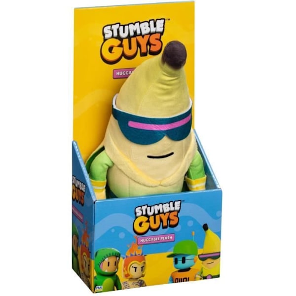 Stort gosedjur - BANDAI - Stumble Guys - Super Banana - 30 cm