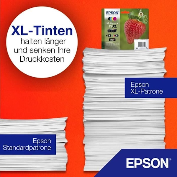 EPSON T2981 sort blækpatron - Strawberry (C13T29814012)