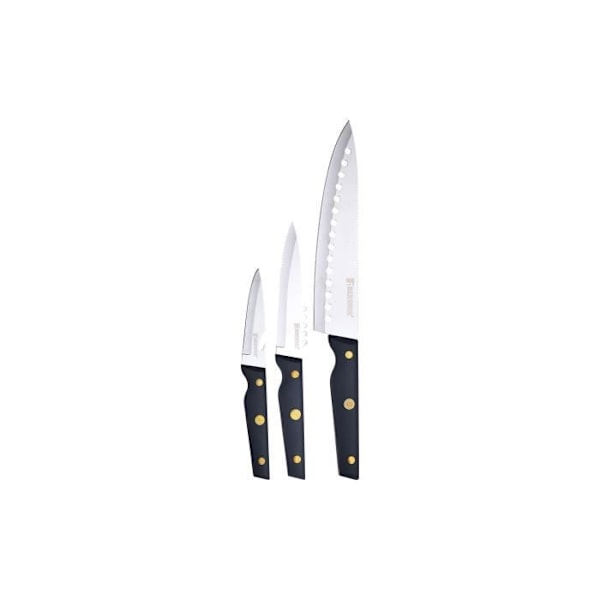 GENERISK - Set 3 Enhet. Bergner Pro Reeco Bg41026dbl Rostfria knivar