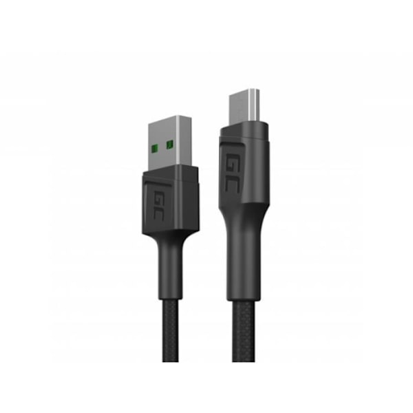 Green Cell GC PowerStream USB-A - Mikro USB kabel 30cm, Hurtig opladning Ultra Charge, QC 3.0