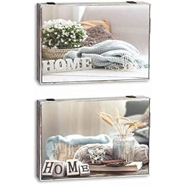 Lock - DKD HOME DECOR - Flerfärgad - MDF trä - 48 x 53 x 34 cm - Originalitet för ditt hem mångfärgad
