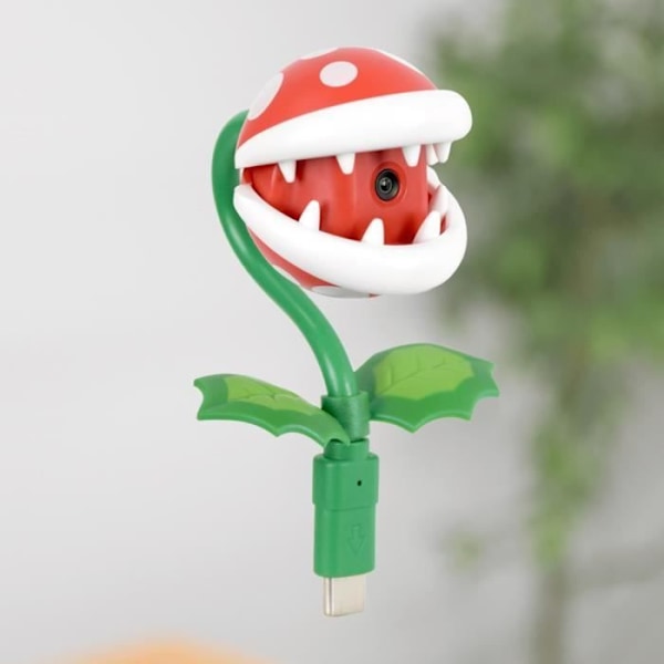 Caméra Plante Piranha HORI för Nintendo Switch 2 Röd, Vit & Grön