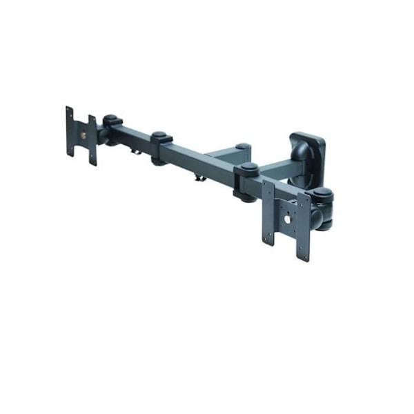 Understøttelsesvæg til 2 LCD-skærme - NEWSTAR - FPMA-W960D - Sort - 10"-27" - Tiltbar