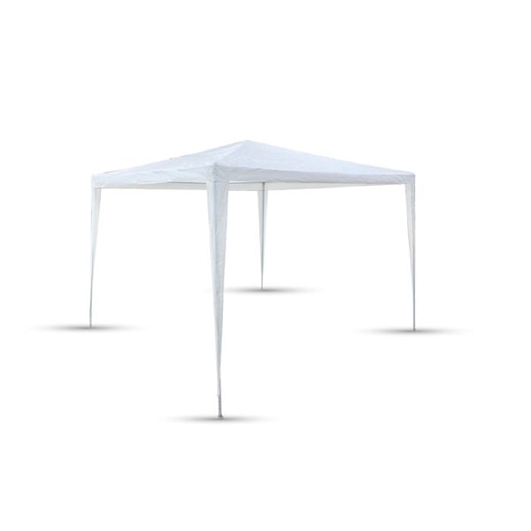Tält av markeringstyp - Ej specificerat - 3m x 3m - 10 platser - Manuell montering - Grå Vit