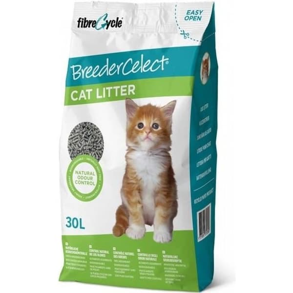 Breeder Celect - Pappersströ till katt - 30L