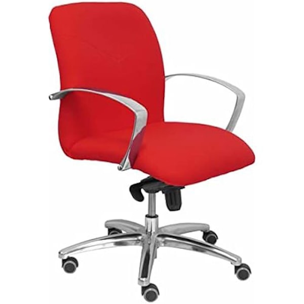 Receptionsstol - PIQUERAS Y CRESPO - Caudete Confidente - Ergonomisk - Liggande - Justerbar i höjdled Röd