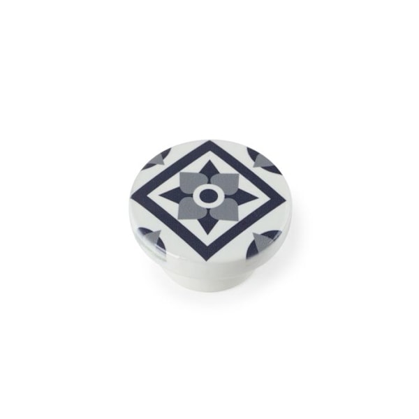 Møbelknopper - REI - Model E244 - Bøg - Grå finish - Ø38mm Grå
