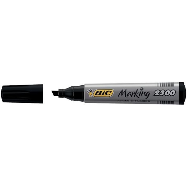 BIC® - BIC® Marking® 2300 x 12 merkkiyivät - Muste musta Svart