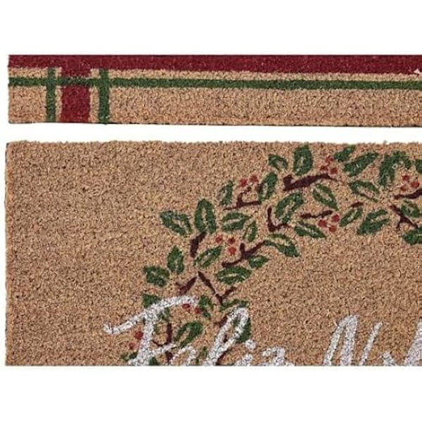 Dörrmatta - DKD HEMINNREDNING - Flerfärgad - PVC och kokosfiber - 60 x 40 cm - Rektangulär mångfärgad