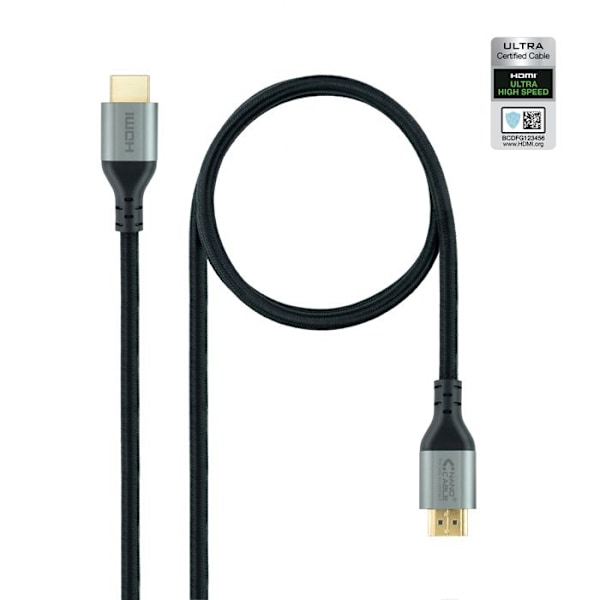 Nanokaapeli 10.15.8103. Kaapelin pituus: 3 m, Liitin 1: HDMI Type A (vakio), Liitin 1 sukupuoli: Uros, Liitin 2: HDMI