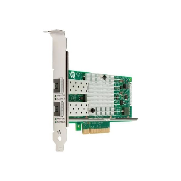 Verkkosovitin - HP - Intel X710-DA2 - 2 x 10Gb Ethernet - SFP+ - PCI Express 3.0 x8 - 10 Gbits/s
