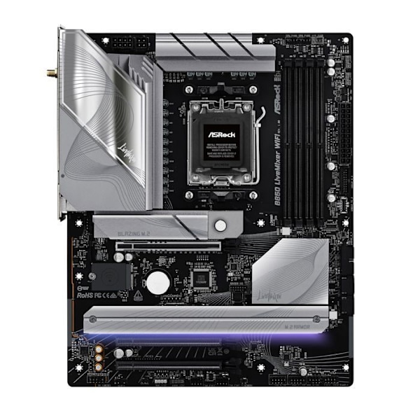 Moderkort - ASROCK - B850 LiveMix - WiFi - Socket AM5 - Avancerad prestanda
