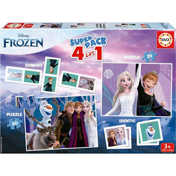 Puzzle - Frost - Barn - Puslespil og spil - Fra 3 år - Educa